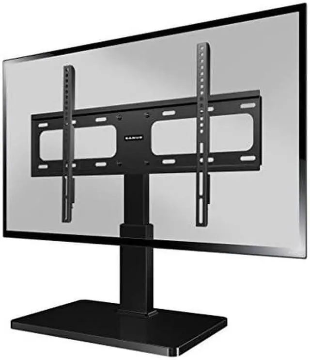 Alt view image 3 of 8 - Sanus VSTV1-B1 Large TV Swivel Base Black
