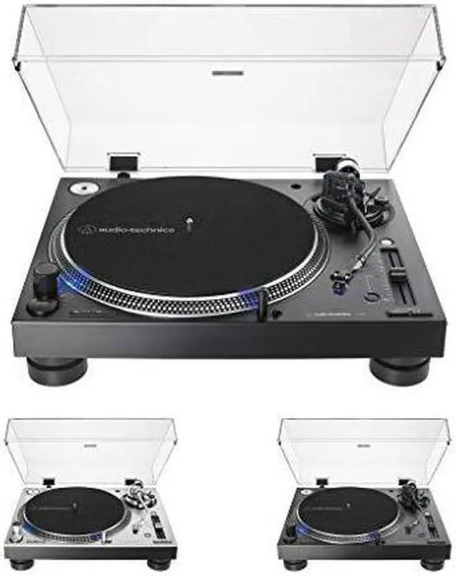 Alt view image 13 of 20 - AUDIO TECHNICA AT-LP140XP-BK DIRECT-DRIVE PRO DJ TURNTABLE
