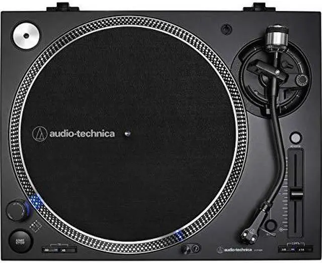 Alt view image 14 of 20 - AUDIO TECHNICA AT-LP140XP-BK DIRECT-DRIVE PRO DJ TURNTABLE