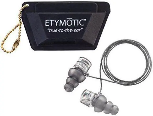 Alt view image 3 of 10 - Etymotic Research ER20XS Standard Fit High-Fidelity Earplugs (Clear/Frost)