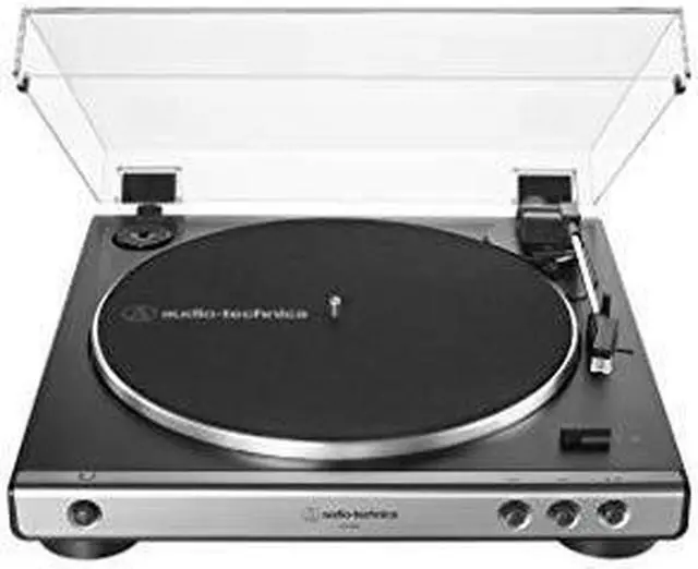 Alt view image 18 of 20 - Audio Technica Fully Automatic Belt-Drive Turntable - Gun Metal