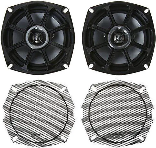 Alt view image 19 of 20 - Kicker 10 PS5250 2-Ohm 5 ¼" 2-way Marine Speakers