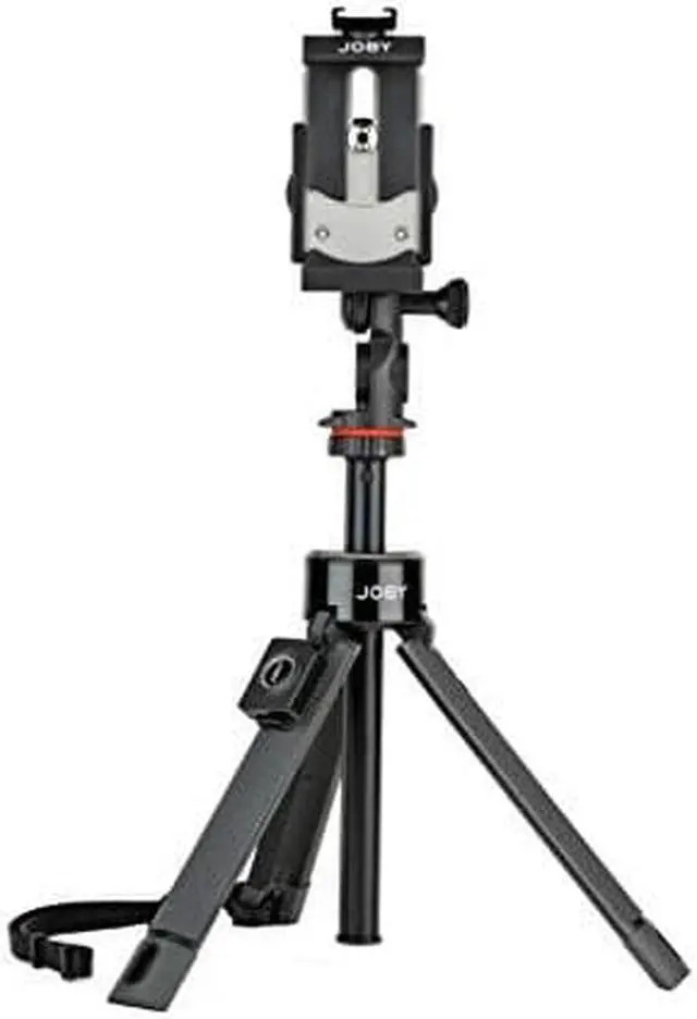 Alt view image 8 of 16 - JOBY GripTight PRO TelePod for Smartphones & Action Cameras, Black/Grey #JB01534