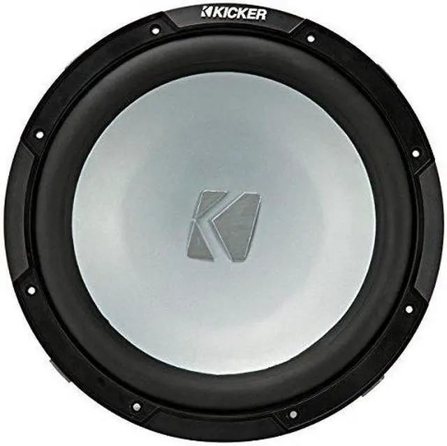 Alt view image 7 of 7 - KICKER - KM 10" Single-Voice-Coil 4-Ohm Subwoofer - Charcoal