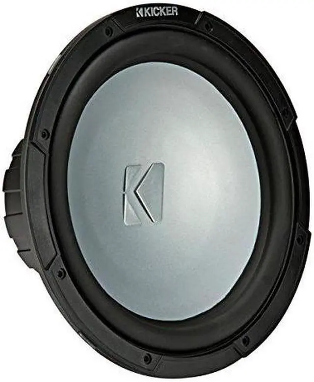 Alt view image 6 of 7 - KICKER - KM 10" Single-Voice-Coil 4-Ohm Subwoofer - Charcoal