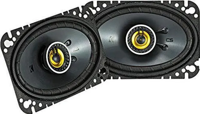 Alt view image 5 of 19 - Kicker CSC46 CS 4 x 6 Inch 150 Watt 4 Ohm 2-Way Car Audio Speaker System, Pair