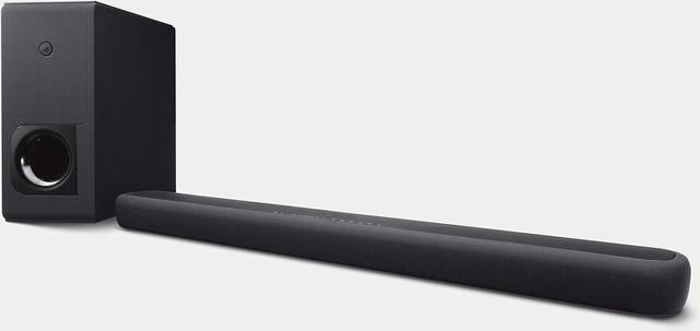 Alt view image 3 of 9 - YAMAHA YAS-209 - 2.1-Channel Soundbar with Wireless Subwoofer and Alexa Built-in - Black