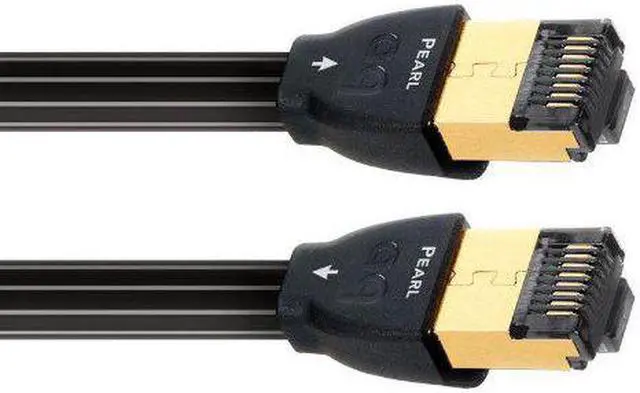 Alt view image 6 of 7 - AudioQuest Pearl RJ/E Ethernet Cable (5.0 Meter)