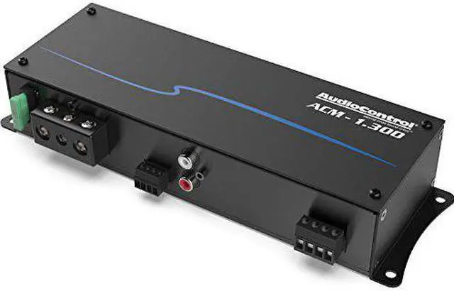 Alt view image 6 of 20 - Audio Control ACM-1.300 Monoblock Micro Amplifier with Accubass