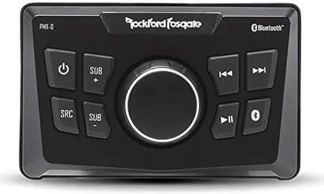 Alt view image 11 of 20 - Rockford Fosgate PMX-0 Punch Marine Motorcycle ATV Boat Digital Media Receiver