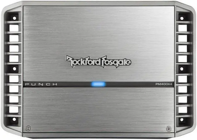 Alt view image 11 of 16 - Rockford Fosgate PM400X4 400 Watt 4-Channel Marine Boat Amplifier