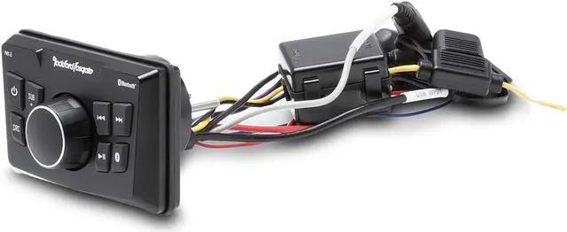 Alt view image 14 of 20 - Rockford Fosgate PMX-0 Punch Marine Motorcycle ATV Boat Digital Media Receiver