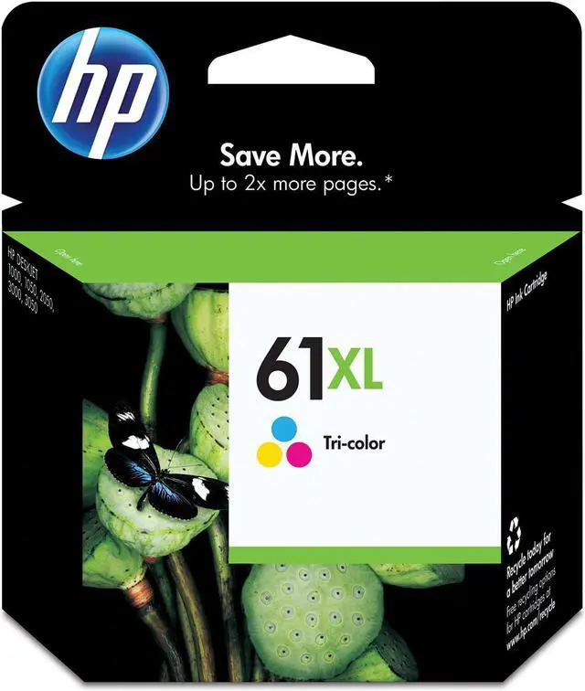 Alt view image 6 of 13 - HP 61XL Original Ink Cartridge - Cyan, Magenta, Yellow