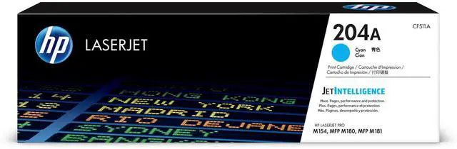 Alt view image 13 of 20 - HP 204A LaserJet Toner Cartridge - Cyan