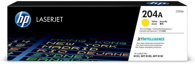 Alt view image 12 of 20 - HP 204A LaserJet Toner Cartridge - Yellow