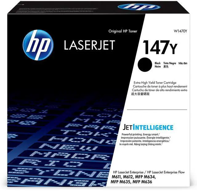 Alt view image 3 of 20 - HP Laserjet 147Y Toner Cartridge Black W1470Y