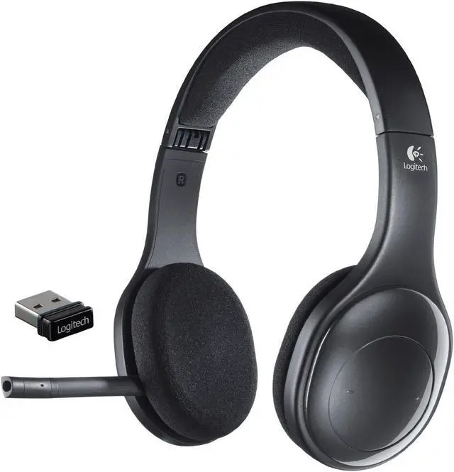 Alt view image 2 of 6 - Logitech 981-000337 Wireless Headset H800