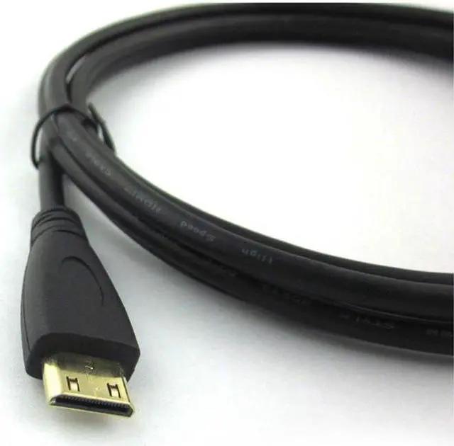 Alt view image 5 of 6 - High Speed Gold Plated HDMI TO MINI HDMI Plug Male-Male HDMI Cable 1.4 Version 1080p 3D For Tablets DVD 1m 1.5m 2m 3m 5m 10m