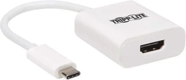Main image of Tripp Lite USB C to HDMI Adapter Converter 4K @ 60Hz HDR M/F USB 3.1 White