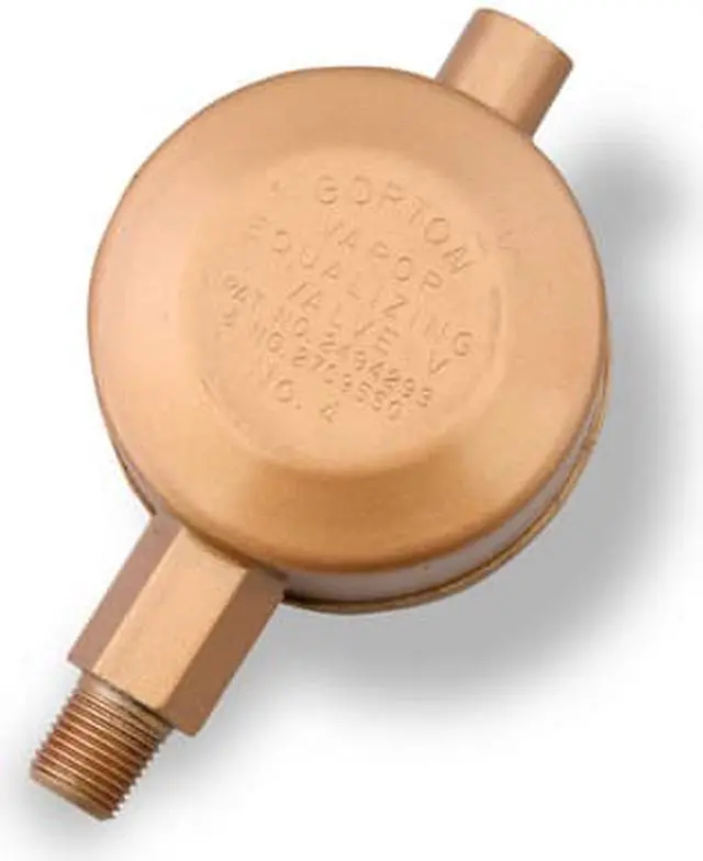 Main image of Gorton, No. 4, 1/8" Straight Vapor Equalizing, Steam Air Vent Valve