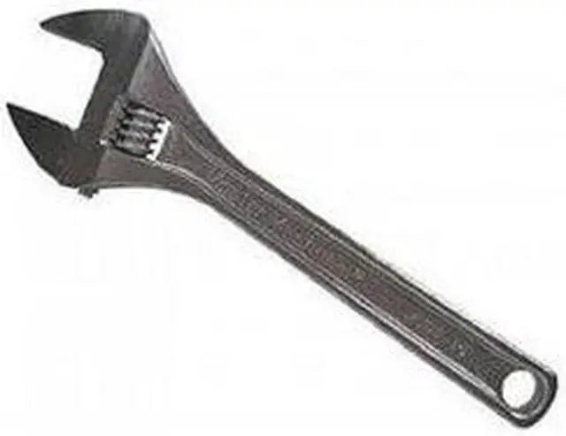 Main image of A-Tina Tool Master Mechanic, 296996, 10", Adjustable Wrench, Heat Treated Forged Steel, Cushion Grip Handles