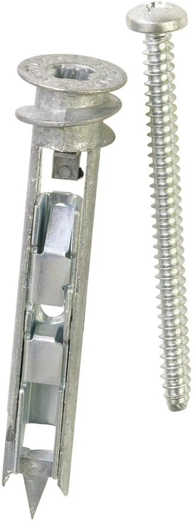 Main image of Starborn, EKT025, Zinc E-Z Toggle Kit, 25 Pack ITW Buildex Anchors #85 Self Drilling, Screws 8 x 2-1/8" Phillips