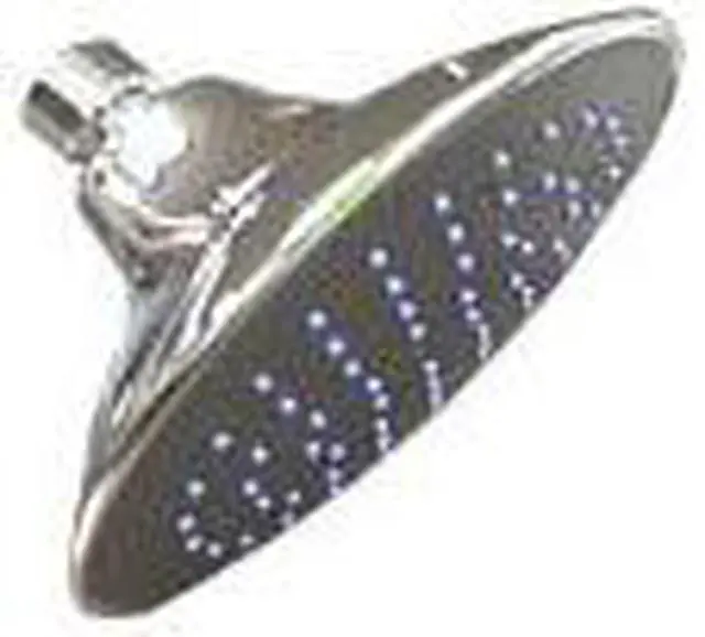 Main image of WAL-RICH, 0608007, 6" Chrome Plated Die Cast "Rain" Shower Head