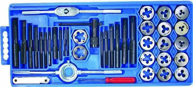 Main image of Tuff Stuff, 96097, 40 Piece, SAE Tap & Die Set