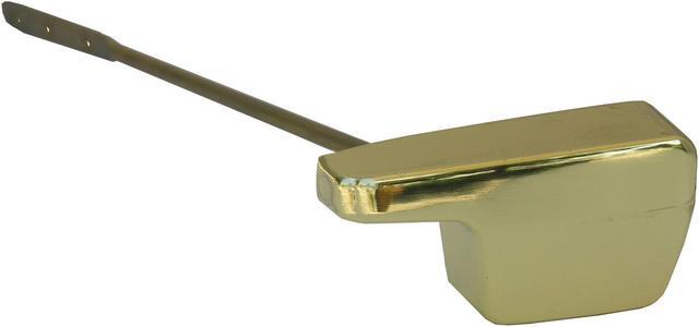 Main image of Aqua Plumb, 2645B, Eljer Type Side Mount Toilet Flush Lever, Polished Brass Finish Handle