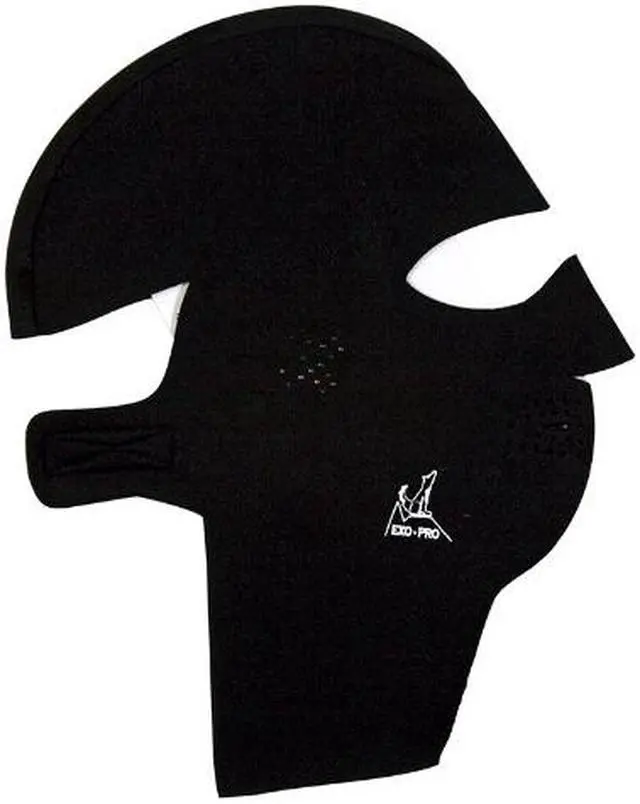 Alt view image 3 of 5 - Exo Pro, E441, Extra Large, Black, Extreme Cold Weather Full Head and Neck Mask, Velcro Ski Mask