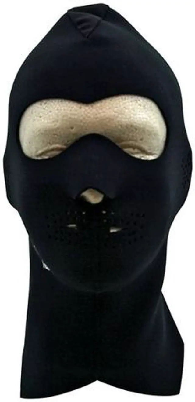 Alt view image 2 of 2 - Exo Pro, S436, Large, Hunting Camo, Extreme Cold Weather Full Head and Neck Mask, Velcro Ski Mask