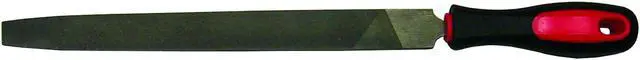 Main image of Tuff Stuff, 50607, 8" Round Bastard File Rubber Grip Handle