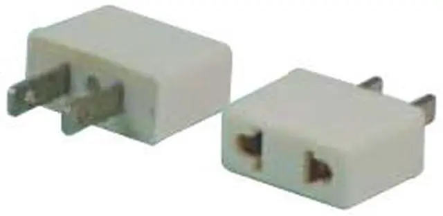 Main image of CONECT IT, 10-456, FOREIGN TRAVEL 2 Flat Pin Universal Adapter Plug