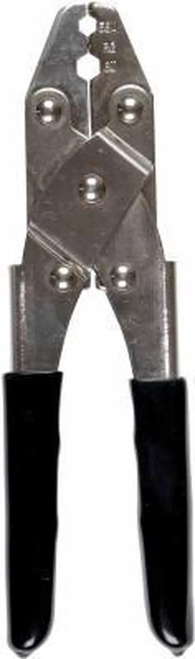Main image of CONECT IT, 53-410X, 8" Hex Series Oval Crimping Tool For RG-59 & RG-6U Coax Cables