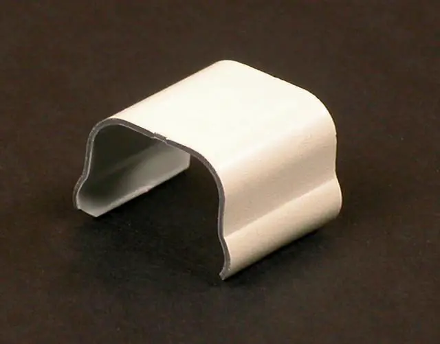 Main image of Thomas & Betts, B306, Ivory Metal, Surface Raceway Fitting Connection Cover, For B300 B400 Raceway