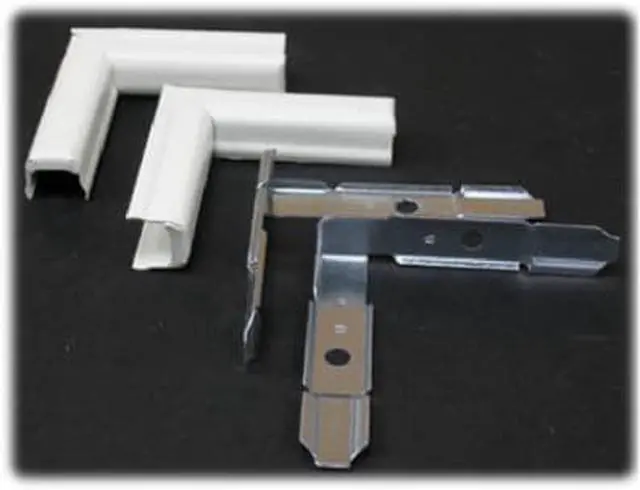 Main image of Thomas & Betts, B3411-LH, Ivory Metal, Surface Raceway Fitting 90 Degree Left Hand Twist Elbow, For B300 B400 Raceway