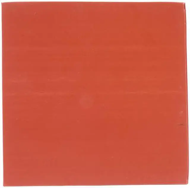 Main image of C1553, 6" x 6" x 1/16", Red Rubber Sheet, Make A Gasket