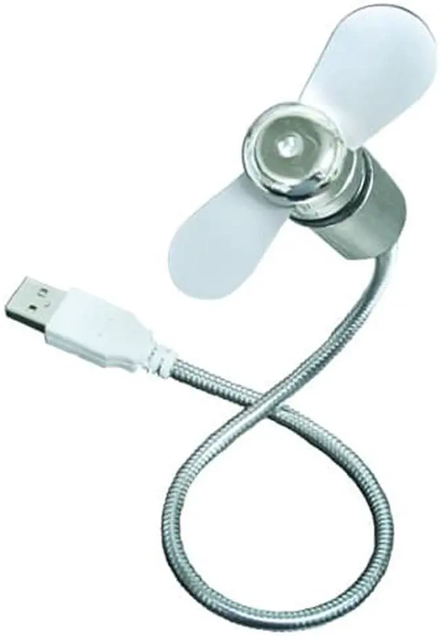 Alt view image 2 of 5 - Comfort zone, GN1, USB Flexible Gooseneck Fan For Laptop Desktop, PC Etc.