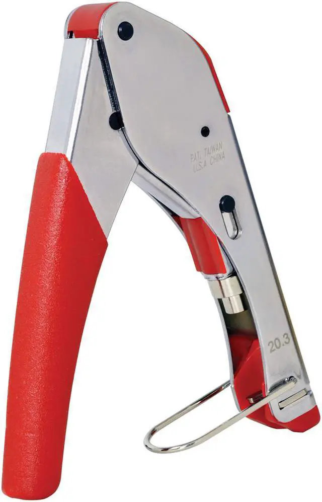 Main image of CONECT IT, CPV-00260, Heavy Duty Compression Crimp Tool For RG6 Coax Connectors