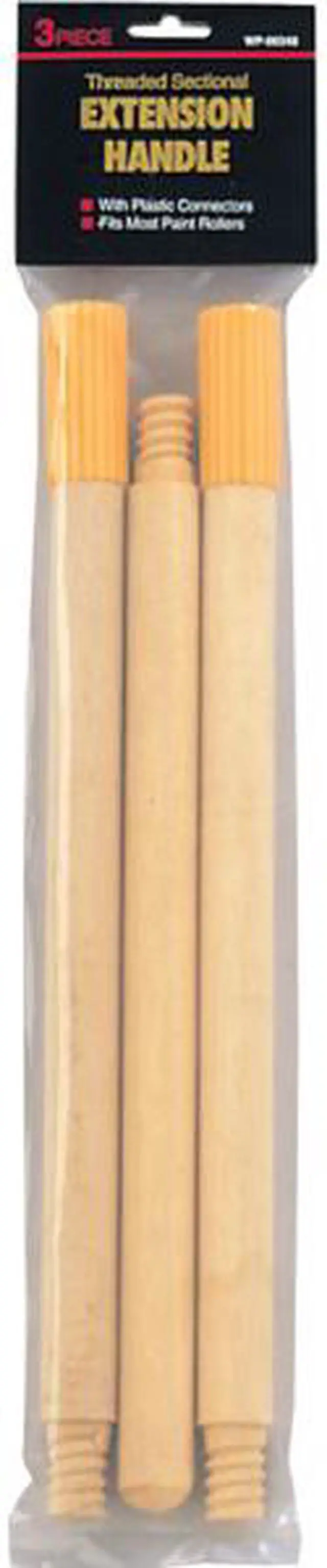 Main image of GAM Paint Brushes, WP00348, 3 Piece Sectional, 42", Wood Extension Pole