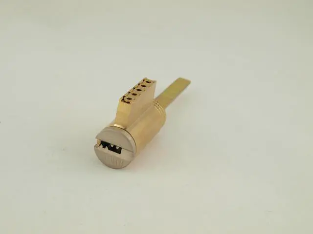Main image of Maxtech (Like Mul-t-lock KIKSH, KIKARM, KIDSH), KIK Key In Knob & Deadbolt Cylinder Plug Schlage & Arrow Type, Satin Nickel US32D, For Knob & Lever Replacement, HIGH SECURITY, 006 KEYWAY
