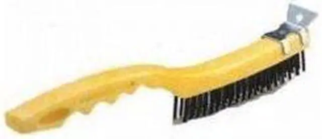 Main image of Rubbermaid, X192-06, 3" x 19" Rows, Wire Brush, For Paint & Rust Removal