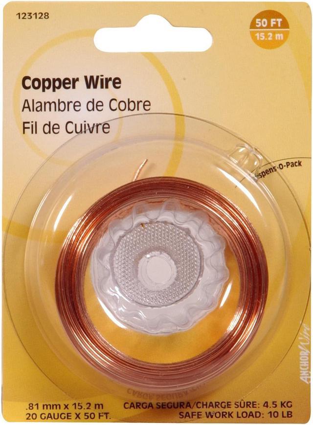 Anchor Wire, 123128, 50', 20 Gauge, Copper Wire 
