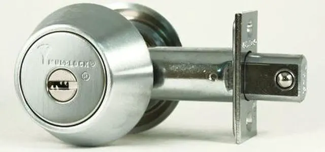 Main image of Mul-t-lock, HD2-26, Satin Chrome, Hercular Double Cylinder Deadbolt, Key On Both Sides, HIGH SECURITY, 006 KEYWAY