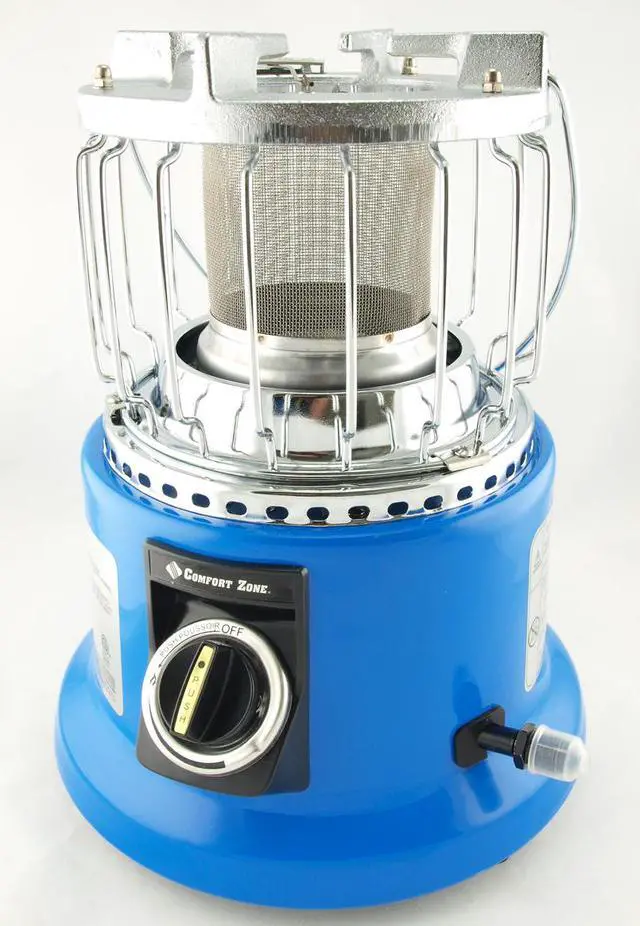 Alt view image 2 of 7 - Comfort Zone, CZPP21, 2 IN 1 PROPANE HEATER / STOVE, The Portable Heating / Cooking Solution For Camping, Hunting Tailgating, Outdoor Activities And Emergencies