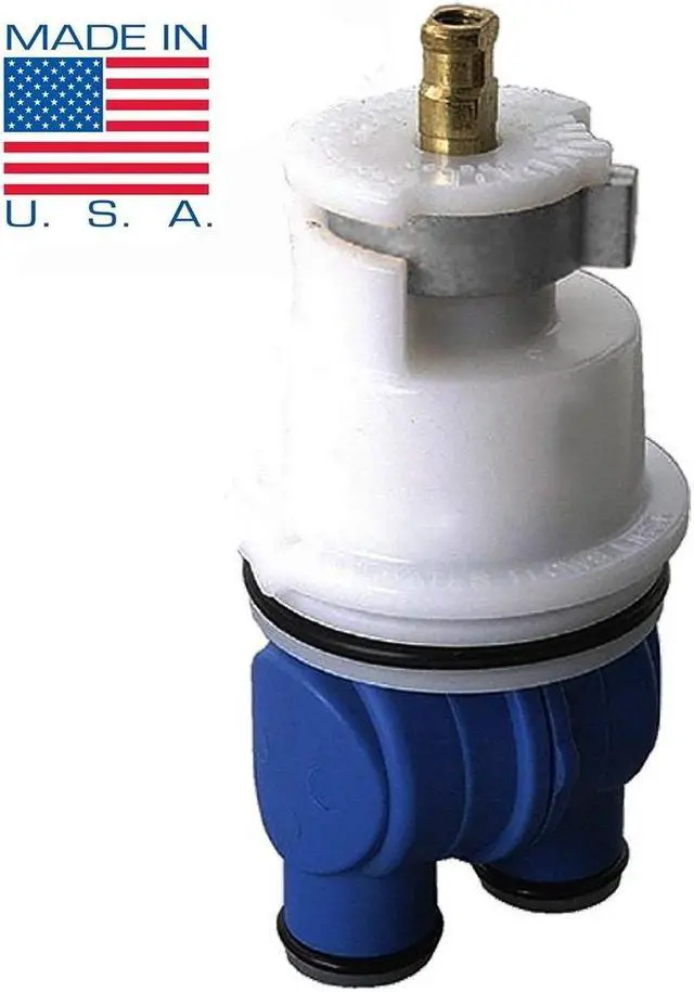 Alt view image 5 of 5 - Aqua Plumb (Like OEM Delta RP19804 Monitor), C223, Replacement Shower Cartridge For Delta 1300 / 1400 Single Handle Tub Faucet and Shower Valve