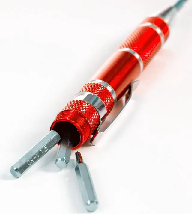 Alt view image 2 of 3 - Tuff Stuff, 53314, Micro Tech 9 Piece Pocket Precision Screwdriver Bit Set