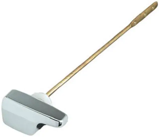 Main image of William Harvey Master Plumber, 091265, Side Mount Chrome Toilet Tank Flip Flush Lever, For Eljer Brand Toilets