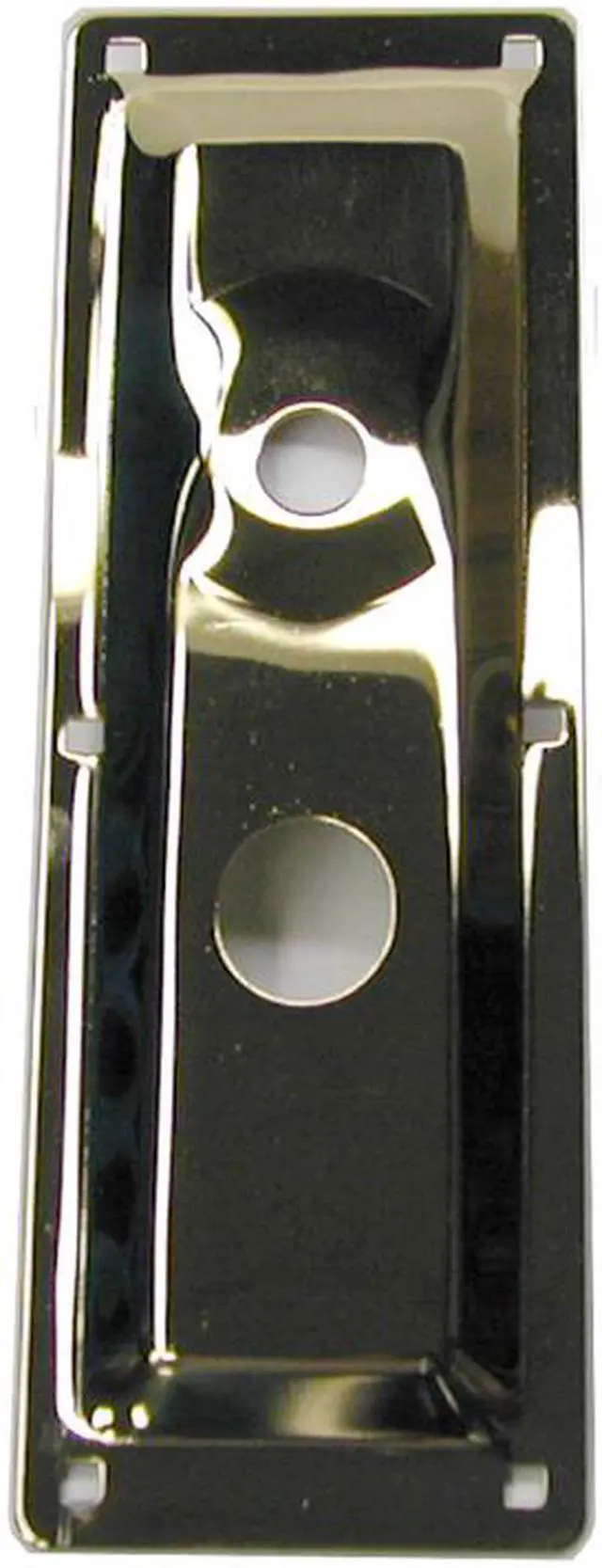 Main image of Progressive, 1204BP, 12" X 4", Polished Brass Finish, Mortise Lock Cylinder Guard Plate