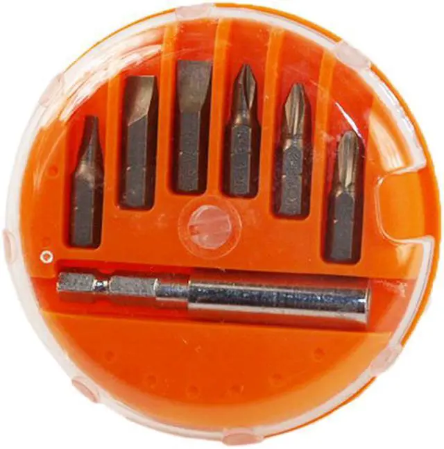 Main image of H H Smith GHS6 7 Piece Drill/Screwdriver Bit Set With Handy Storage Case